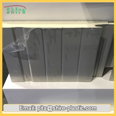 Aluminum Insulated Panel Clear Plastic Sticky Film , Protective Auto Film Multi Purpose