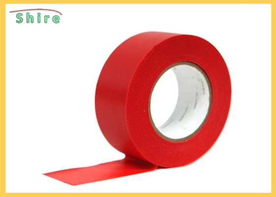 Red Stucco Masking Tape Uv Resistant Polyethylene Tape Outdoor Use