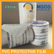 Durable Kitchen Cabinet Protection Film , 80MIC Mikly White PVC Stretch Film