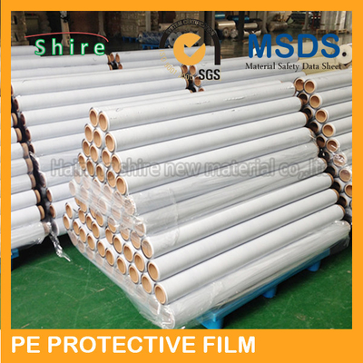 Stable Viscosity Wide PE Protective Film For Windows Hot Temperature Endurable