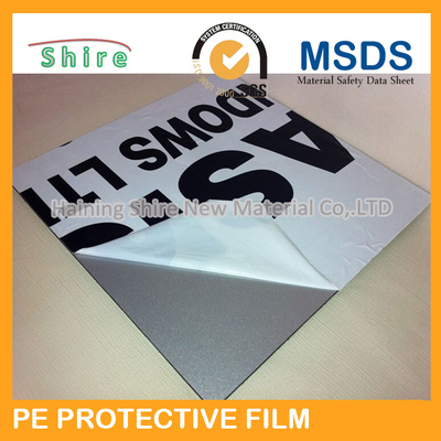 Printable Black & White Aluminum Panel Protective Film Corrosion Resistant