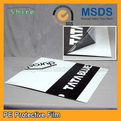 Custom Thickness LDPE Protective Films For Corrugated Aluminum Sheet