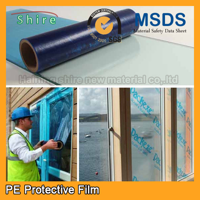 Uv Blocking Window Glass Covering Film , Scratch Resistant Film For Glass Anti - Aging