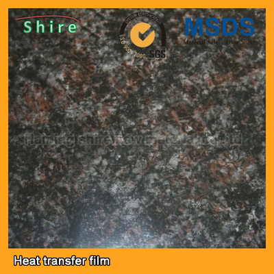 Thermal Transfer Marble Effect Film Film , NON Toxic Decorative Wall Film