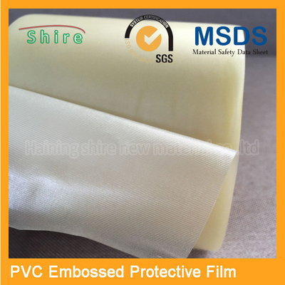 Adhesive Embossing PVC Protective Film Roll With High Viscosity