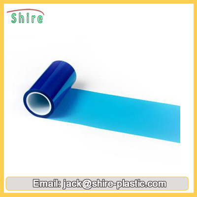 waterproof Blue Anti Static Protective Film For PVC / GAG / PETG Sheet