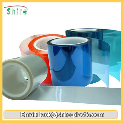 Durable Anti Static Plastic Rolls , PET Scratch Protection Film With Solvent Glue