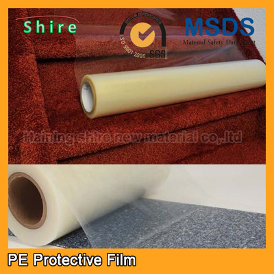 High Adhesive PE Protective Film For Cars And Residential Carpet Surface