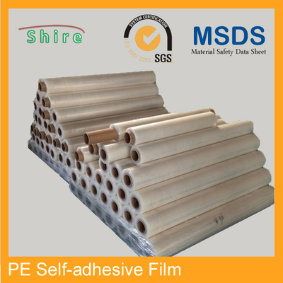 Commercial Door Protector Film , Clear Protective Film Tape For Building Material Surface