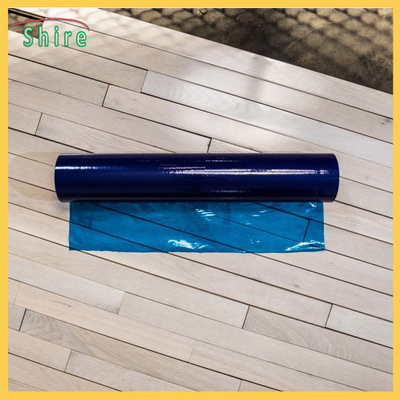 Customised Self Adhesive Floor Protection Film Blue Color No Bubble