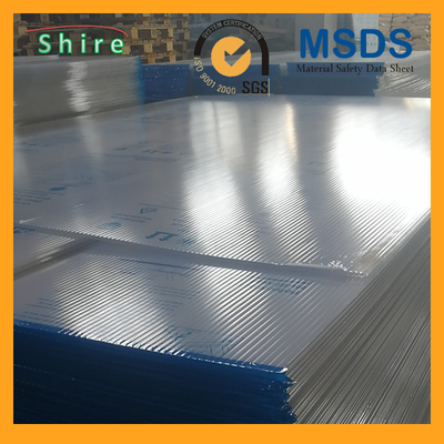 Durable Recycable PE / PP Hollow Plastic Sheet Protective Film 2100mm Milky White