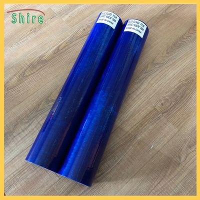 Eco Blue Window Glass Protective Film For Painting , 500mm - 1600mm Width