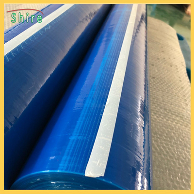 36" X 200" Duct Protection Film Blue Self - Adhesive Duct Protection Film