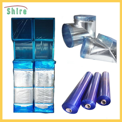 Customized Printable Transparent Blue HVAC Duct Protection Tape Duct Protection Film Blue