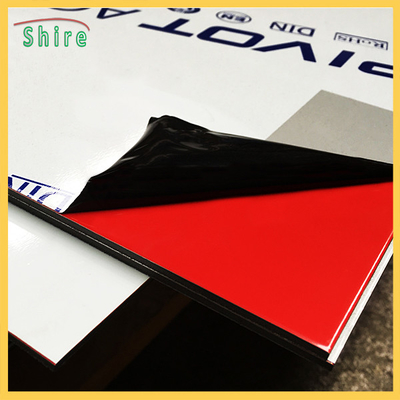 PE Protective Film Rolls For Aluminium Composite Panel Black / White APC Aluminium Film