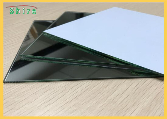 130 Microns Mirror Safety Backing Film Milk White Protective Film For Mirror Backing Protect