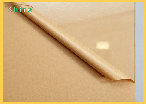 Single Side Adhesion Surface Protection Paper PE Coated Kraft Protective Paper Moisture Proof