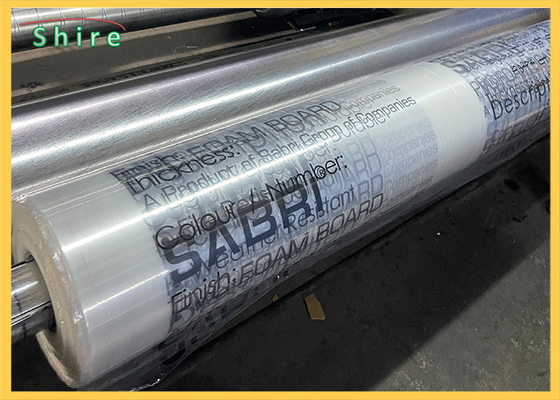 Transparent Aluminum 50MM  carpet protection sheets Protective Plastic Sheeting