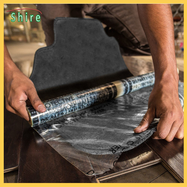 Acrylic Glue Stair Carpet Protection Film Clear Plastic Carpet