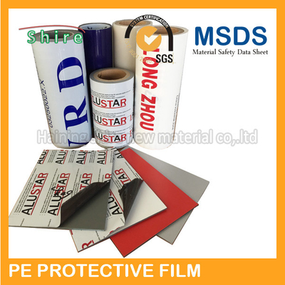 PE Printable Surface Protection Film UV Protection Tape Milky White Color