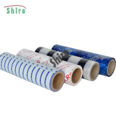 LOGO Customized Temporary Protective Film PE Clear Self Adhesive Anti Dust coil