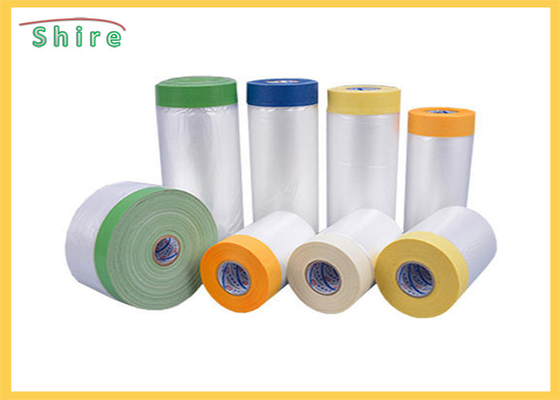 House Painting Masking Film Plastic Masking Film Polythene Sheeting Protective Film