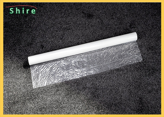 Self Adhesive Synthetic Carpeting Protection Film Sticky Back Plastic Carpet Protector