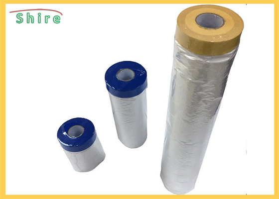 Drape Pre-Taped Masking Film, Painting Protection Covering Film