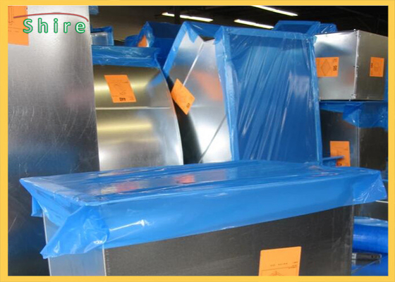 Blue Duct Cover High Adhesion 1500MM HVAC Duct Protection Film