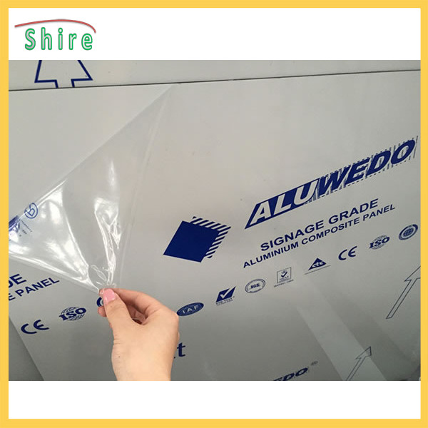 Adhesive Composite Aluminum Panel Protective Film Printable PE
