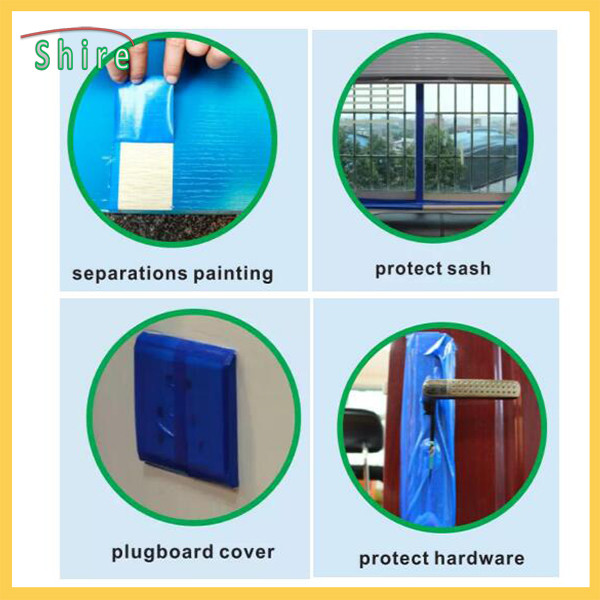 Different Color Stucco Masking Tape Outdoor Masking Painting
